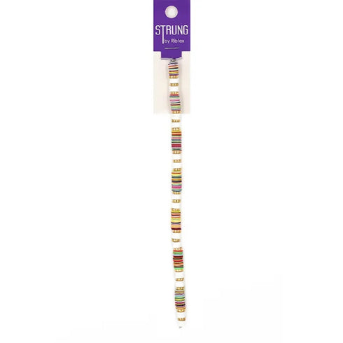 PVC Clay Heshi Strung Beads
